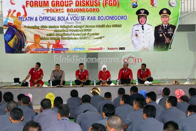 FGD Bola Voli, Diharapkan Muncul Atlit Berprestasi