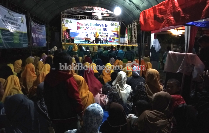 Meski Hujan, Pentas Budaya dan Expo Pelajar NU Tetap Meriah