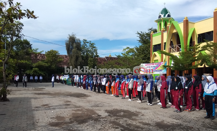 Perdana, MTsN Ini Gelar Latgap PMR Madya