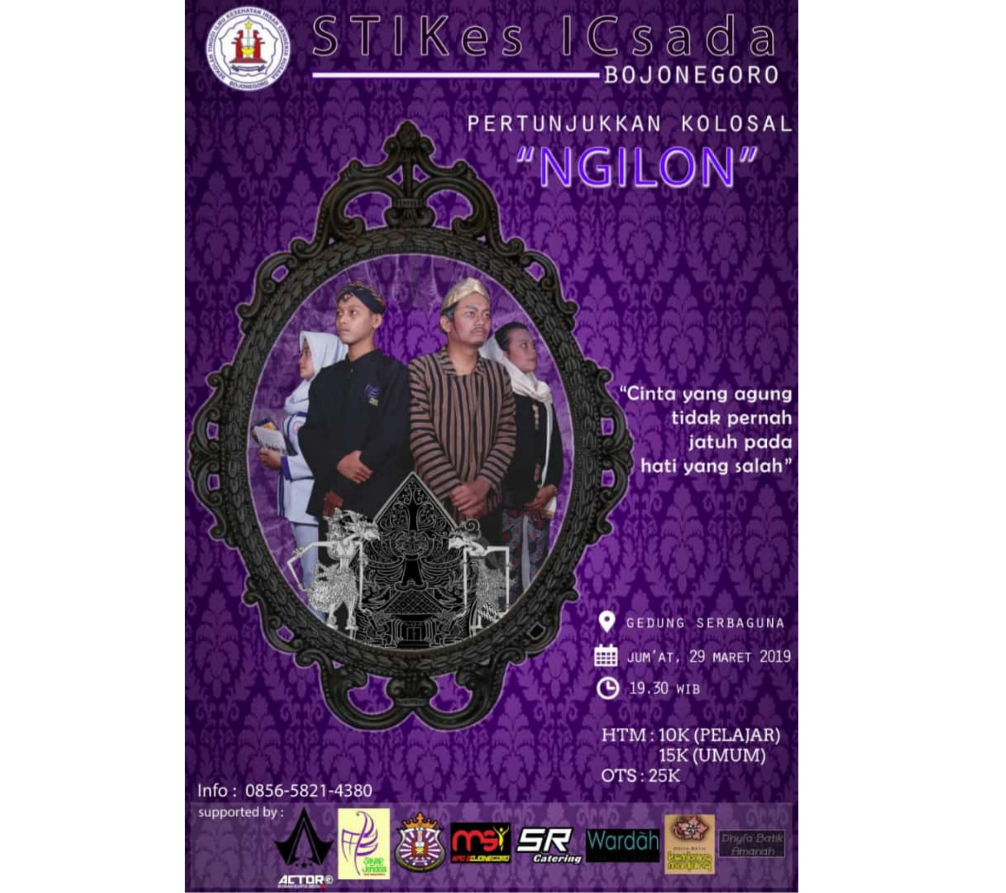 Inagurasi, Kampus Ungu Kembali Gelar Drama Kolosal