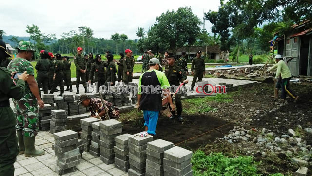 Organisasi KBT Bantu Pembersihan Lokasi Pembangunan