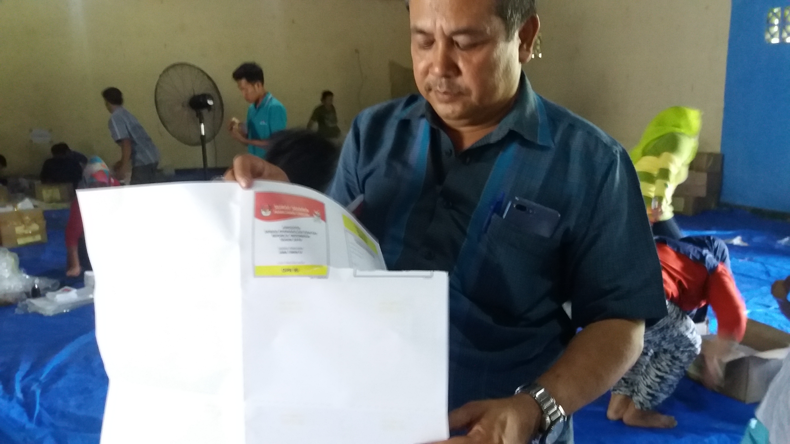 Ribuan Surat Suara Rusak Belum Diganti KPU Pusat