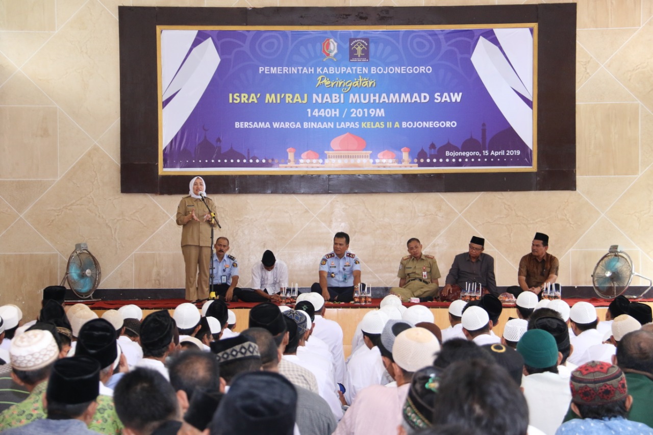 Bupati Isi Peringatan Isra Mi'raj di Lapas