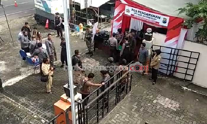 Pengamanan Rapat Pleno KPU Diperketat