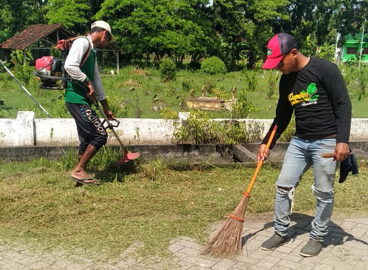 Menyongsong Bulan Ramadan, PPL Bersih-bersih