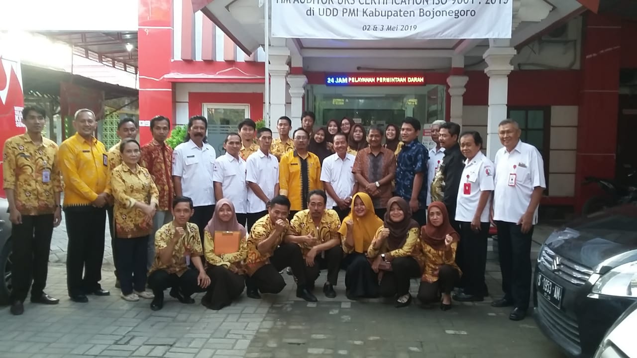 UDD PMI Bojonegoro Berstandar ISO
