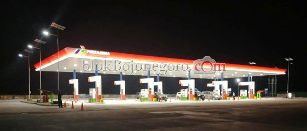 SPBU Baru Pertamina di Tol Surabaya-Ngawi