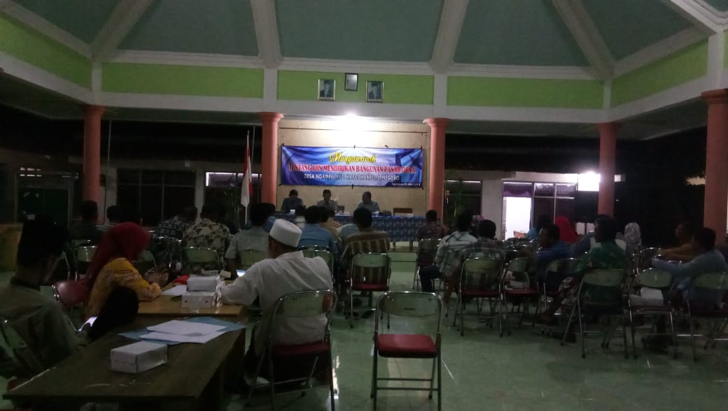 Pemdes Ngampel Kembali Gelar Musyawarah Pendirian Pasar Desa