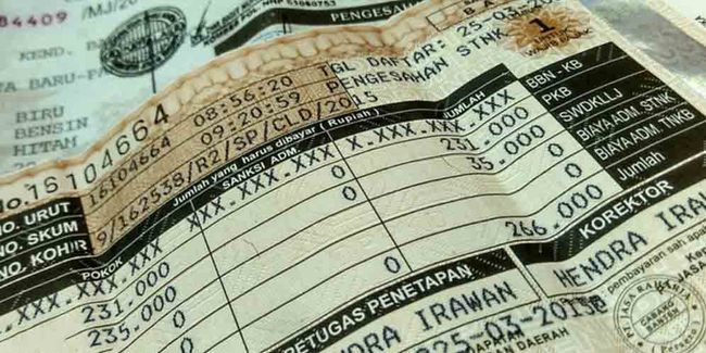 Hilang STNK NoPol S-2063-BD