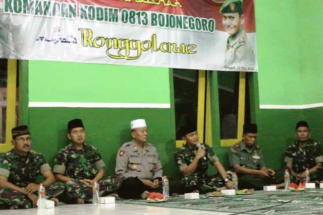 Blusukan ke Desa, Dandim Minta Warga Jangan Percaya Berita Hoax