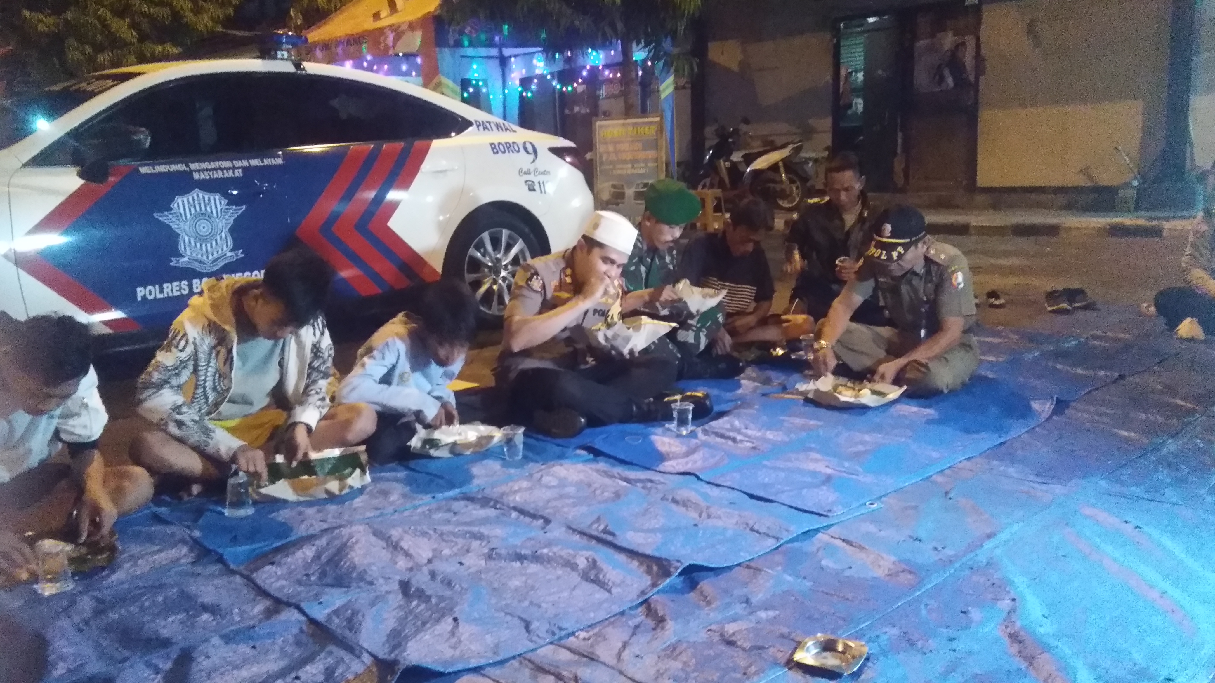 Patroli Kamtibmas, Polres Adakan Sahur On The Road