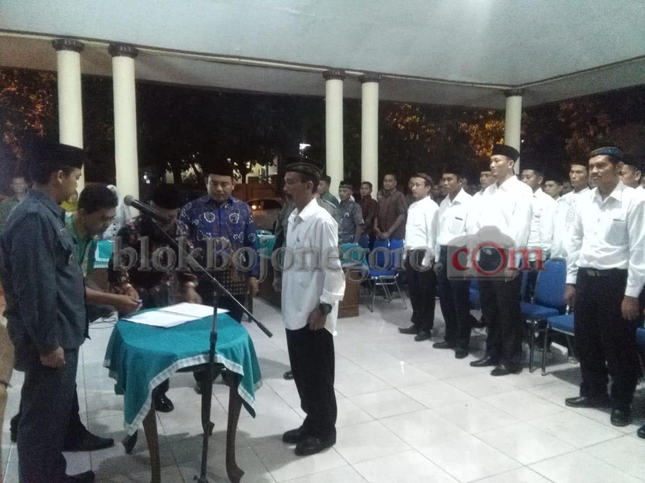 BPD dari 13 Desa di Kecamatan Kapas Dilantik