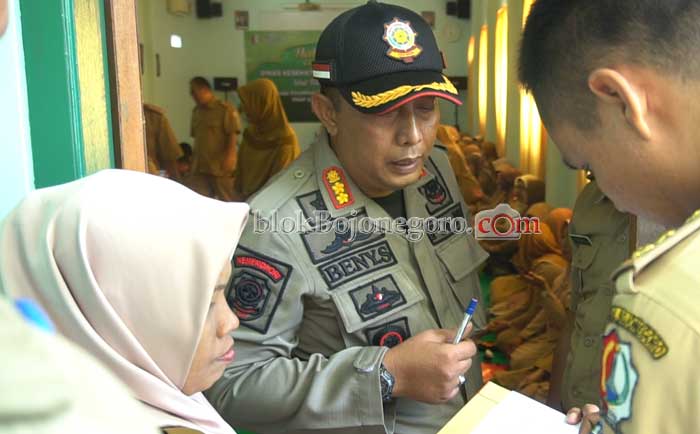 Pertama Masuk Pasca Lebaran, Tim Gabungan Sidak PNS