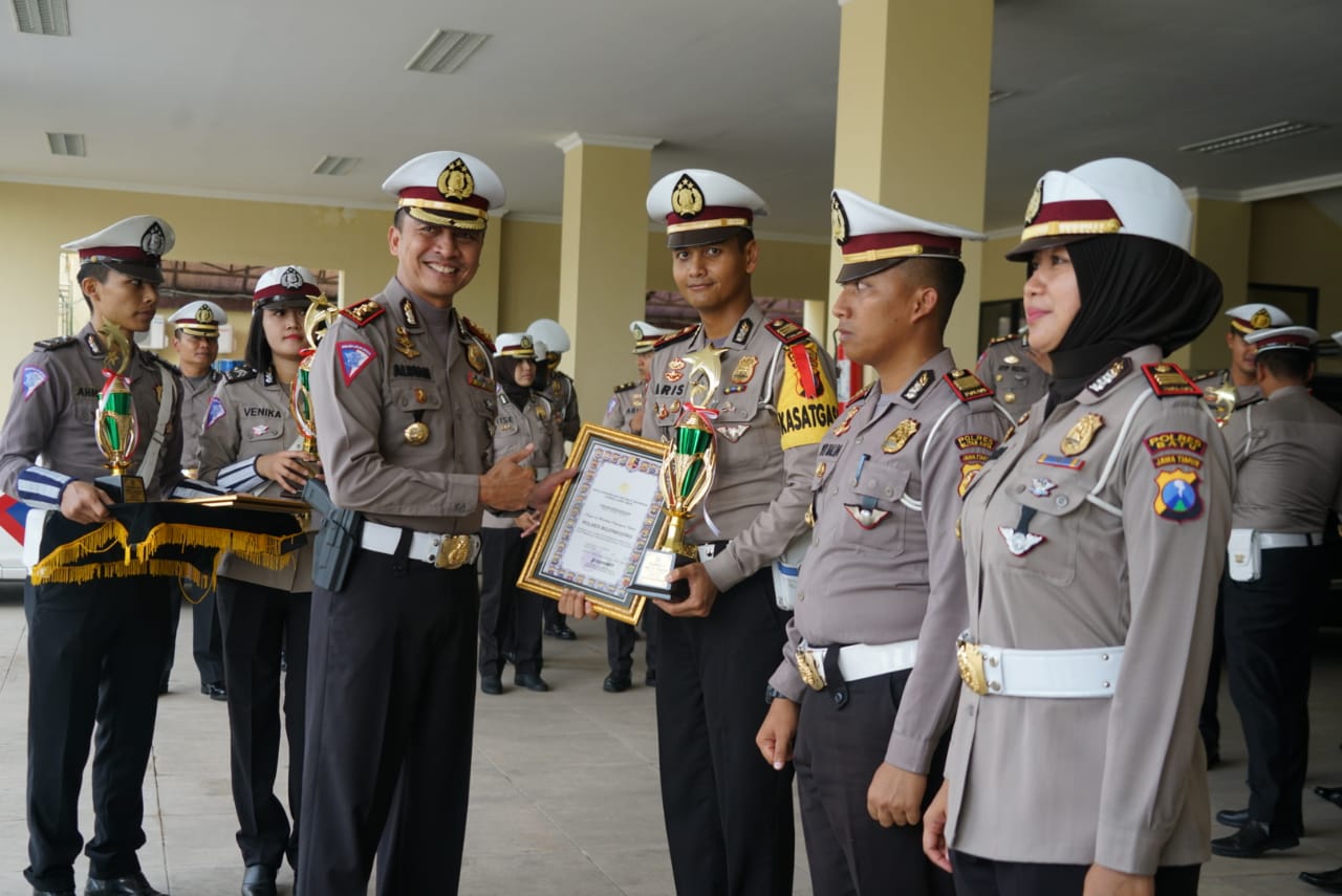 Selamat, Pos Pengamanan Polres Bojonegoro Terbaik Se-Jatim