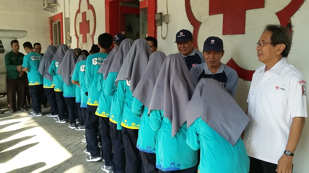 Berangkatkan Kontingen, PMI Bojonegoro Harapkan yang Terbaik