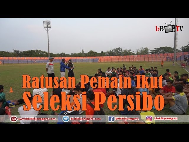 Ratusan Pemain Ikut Seleksi Persibo Bojonegoro