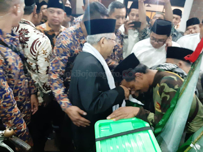 Difasilitasi Ansor Jakarta, Berhasil Temui Kyai Ma'ruf