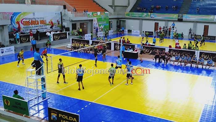 Cabor Bolavoli Mulai Tanding di GOR