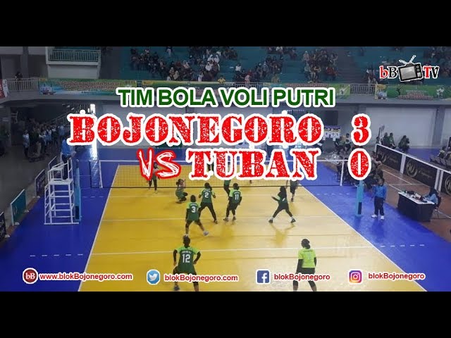 Voli Putri Bojonegoro Taklukkan Tuban 3-0