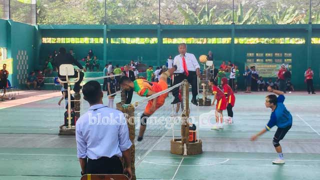 Tidak Ada Jadwal Bertanding, Atlet Takraw Bojonegoro Genjot Latihan