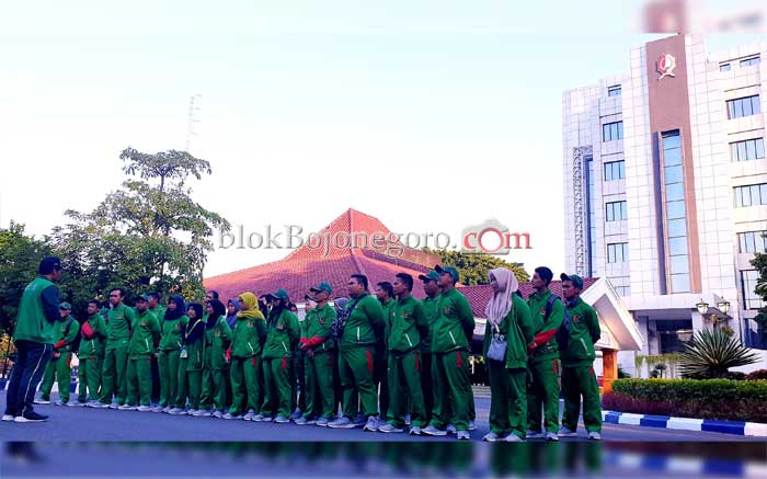 Atlet Bojonegoro Berangkat ke Penutupan Porprov
