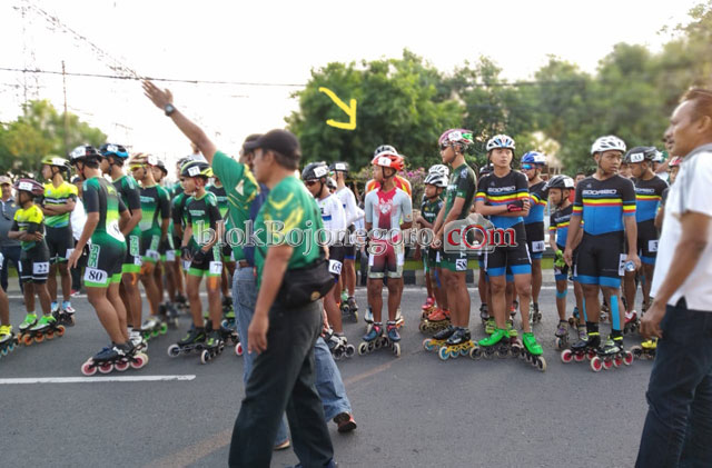 Doanya, Atlet Sepatu Roda Tarung di 42 Km