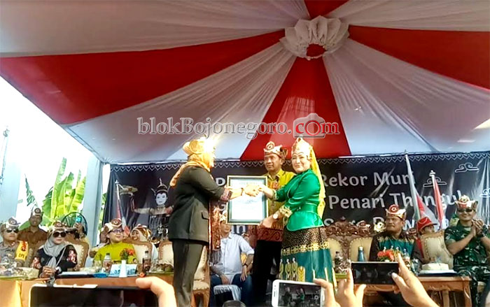 Sah..! Rekor Muri 2019 Penari Thengul