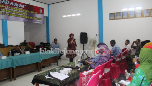 Sosialisasi Hukum, Terungkap Narkoba Rawan Beredar di Bojonegoro