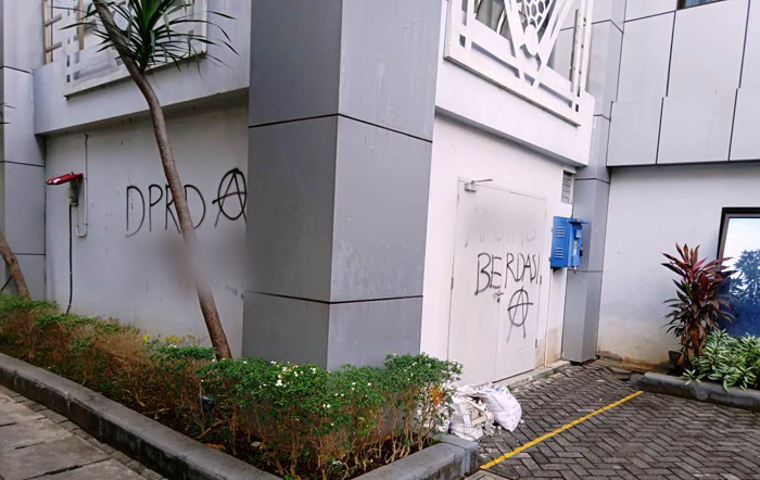 Gedung Pemkab Bojonegoro Jadi Korban Vandalisme