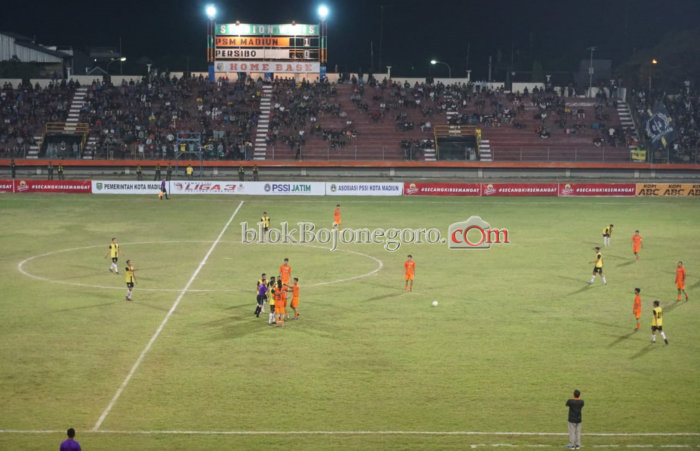 Akhir Babak Pertama, Persibo Balikkan Keadaan 2-1