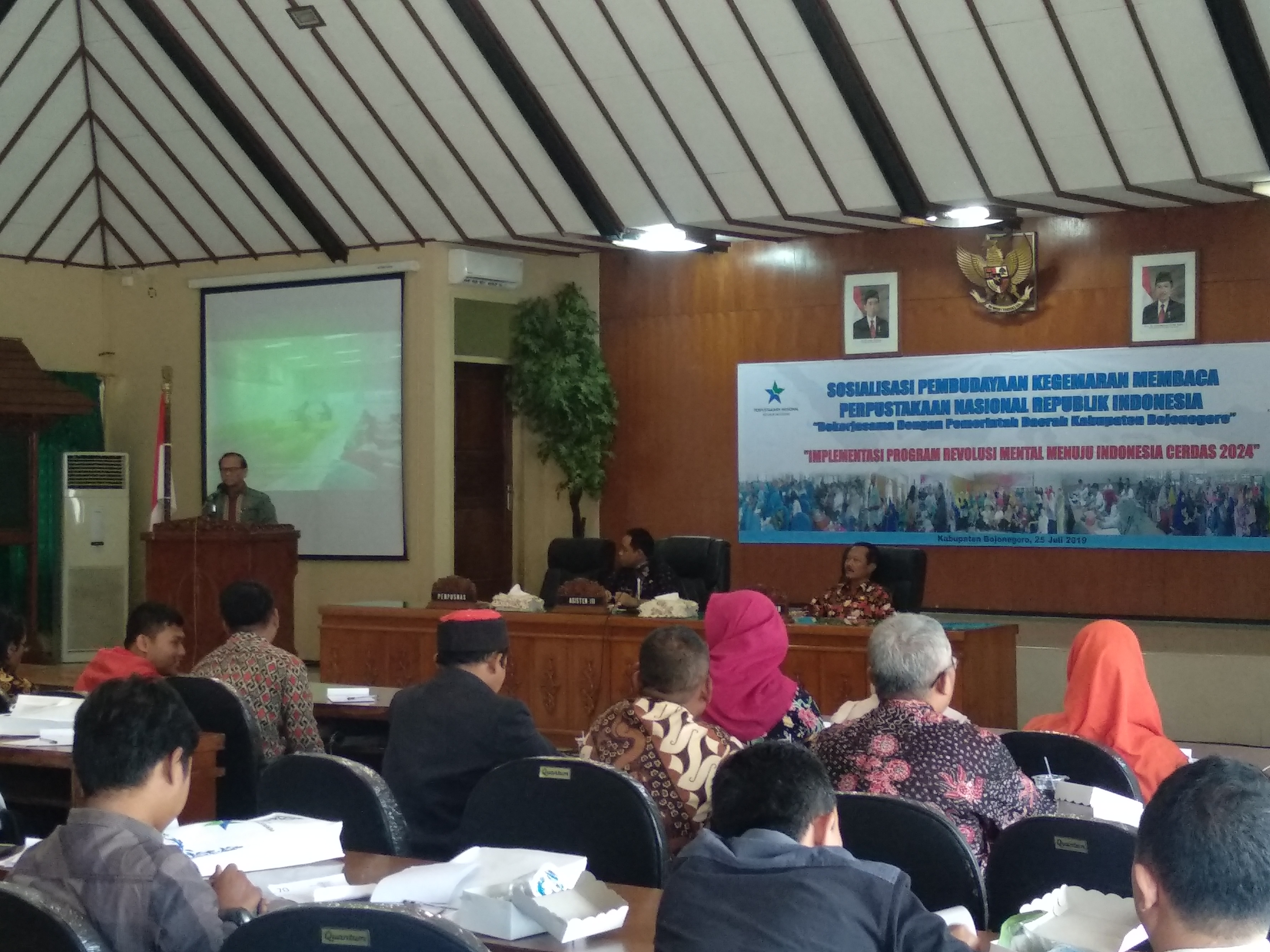 Perpusnas Gelar Sosialisasi Pembudayaan Kegemaran Membaca