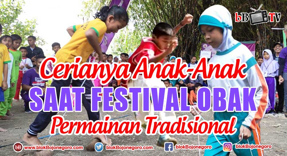 Cerianya Anak-anak Saat Festival Obak