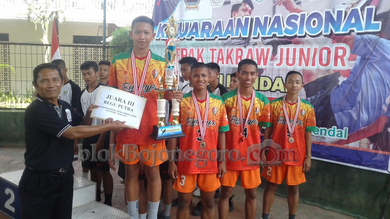 Kejurnas, Regu Putra Sepak Takraw Sabet Juara 3