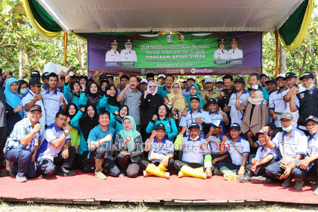 Disnakkan Periksa Kebuntingan Massal dan Hasil Inseminasi Buatan Gratis