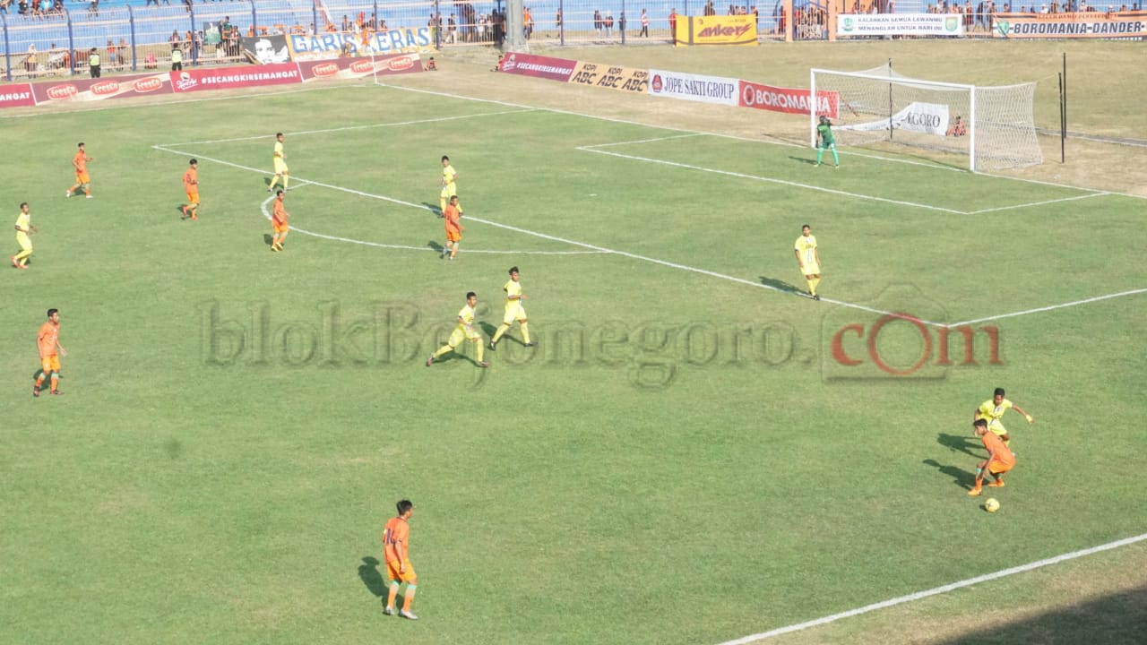 Kalahkan PSG FC, Persibo Puncaki Grup A