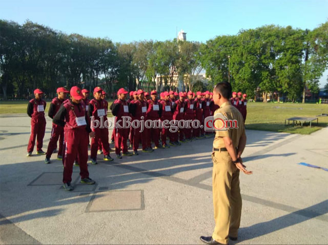 Jelang 17 Agustus, Paskibraka Kabupaten Bojonegoro Berlatih Maksimal