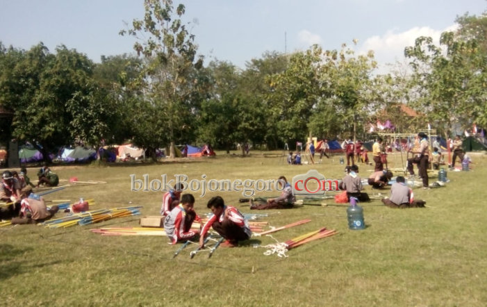 208 Pramuka Penegak Bojonegoro Ikuti Giat Prestasi