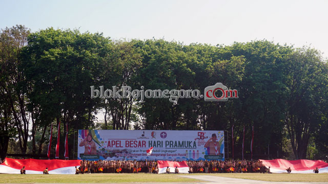 13.000 Peserta Ikuti Apel Besar Hari Pramuka