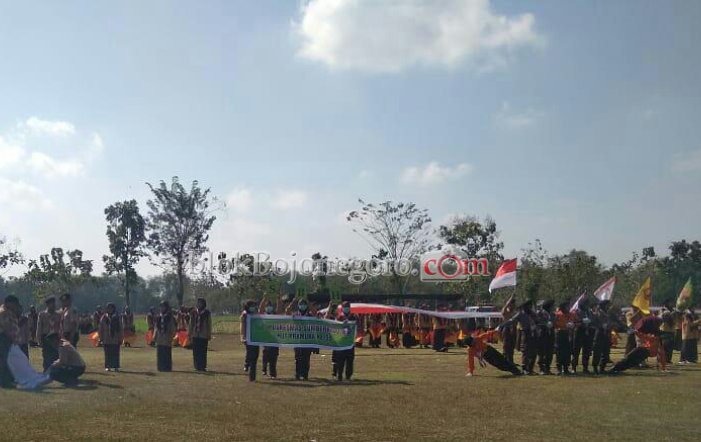 Hari Pramuka, DKR Sumberrejo Suguhkan Tari Kolosal