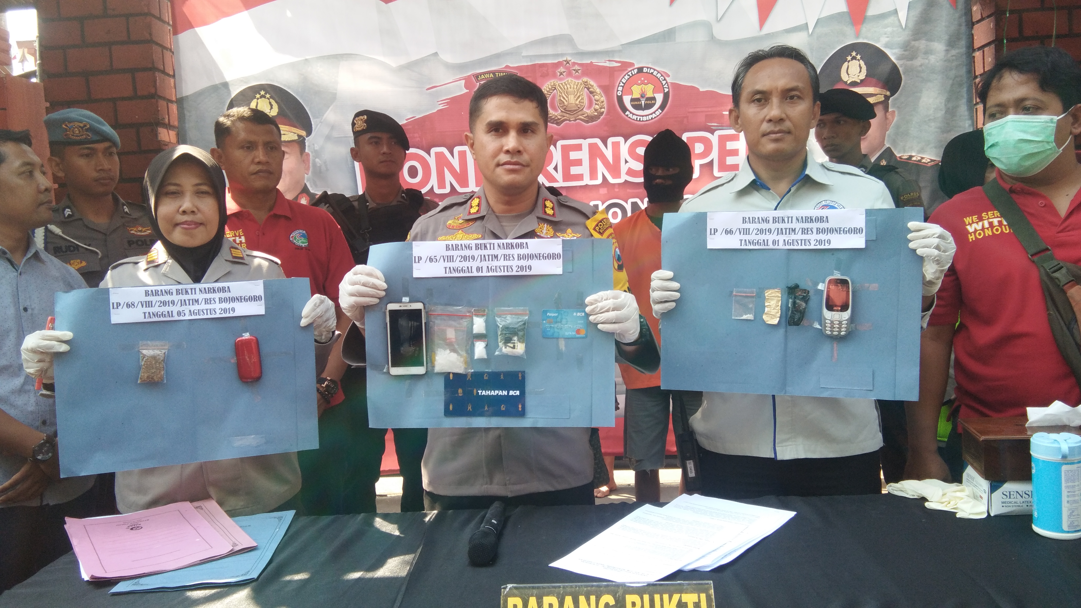 Tak Hanya Edarkan Sabu, Pelaku Juga Gunakan Ganja