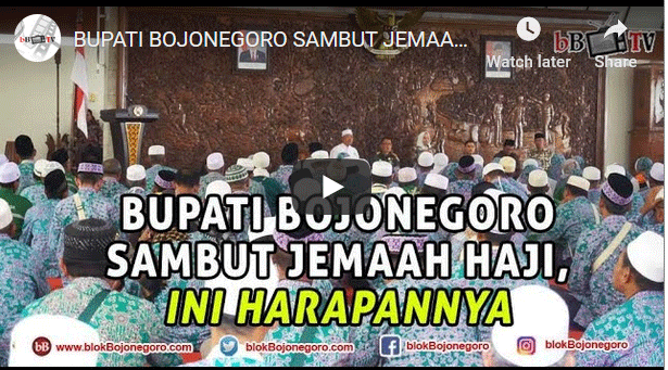 Jemaah Haji Tiba di Bojonegoro