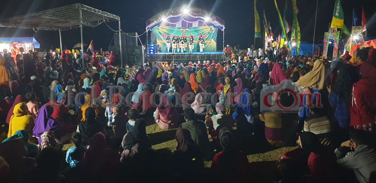 Meriahnya Pensi Pekan Madaris di Kanor