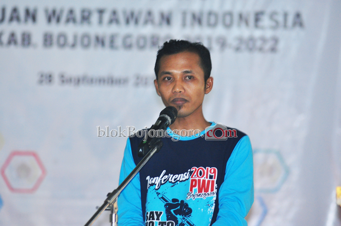 Selamat M. Yazid Ketua PWI Bojonegoro 2019-2022