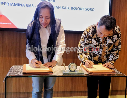 Bupati MoU dengan Pertamina Gas di Jakarta