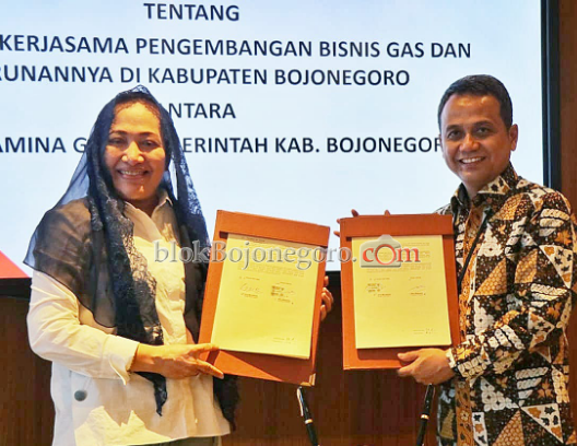 Kerjasama Pemkab Bojonegoro dengan Pertamina Gas