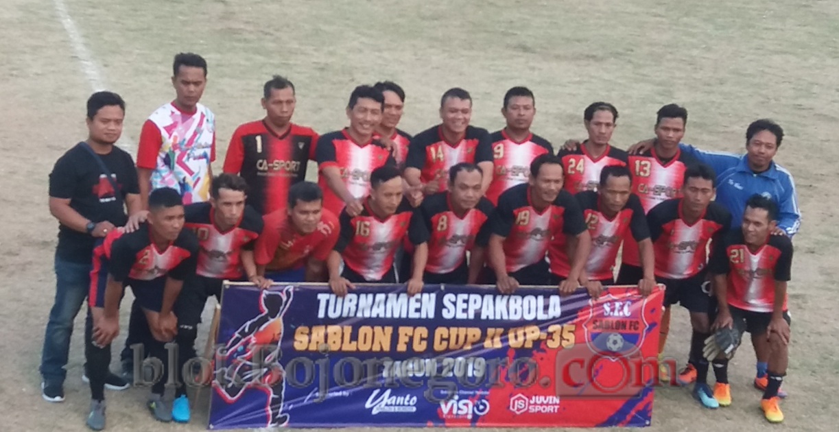 24 Tim Ramaikan Turnamen Sablon Cup U-35