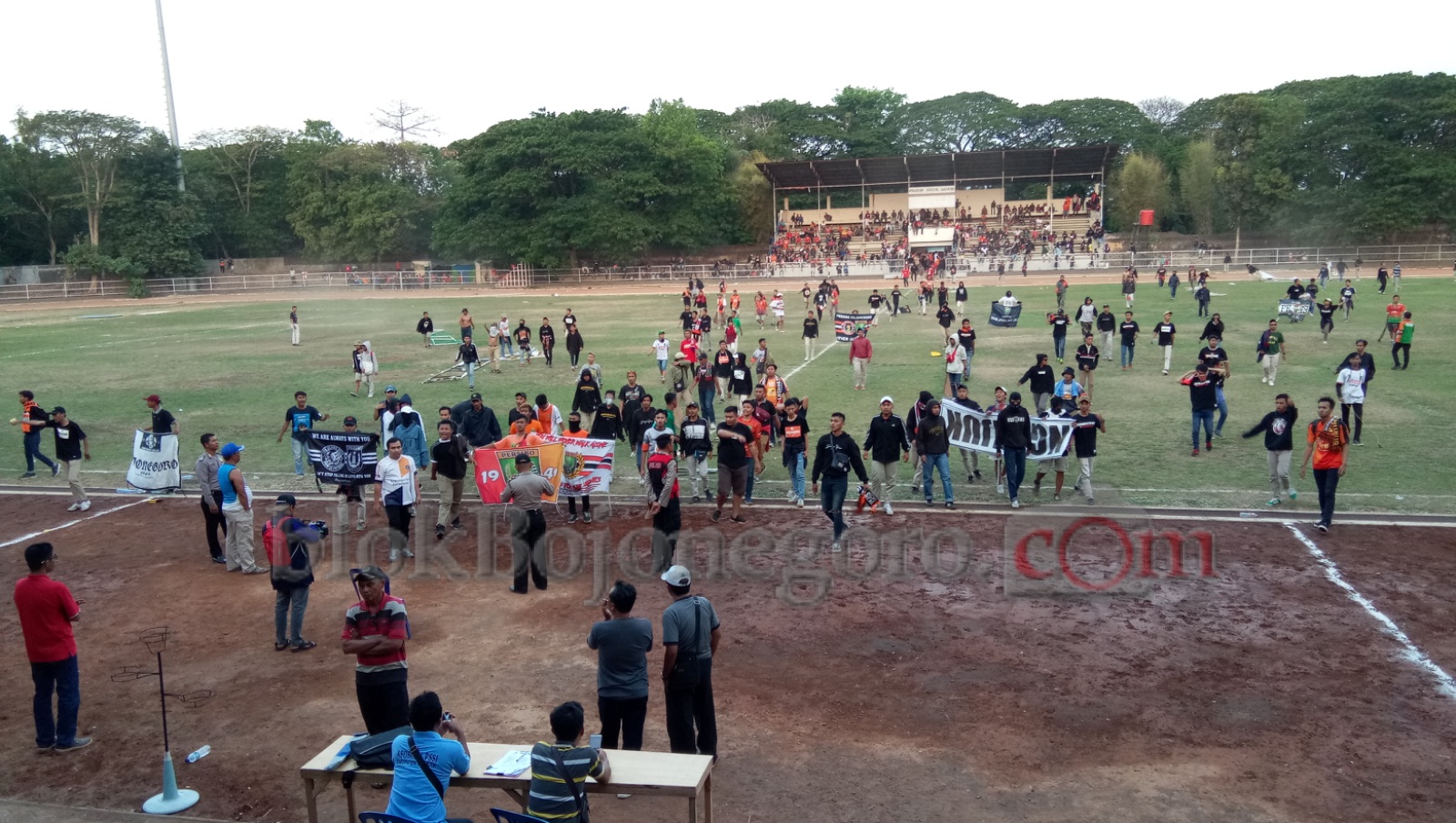 Tunggu Keputusan Asprov, Manajemen Persibo Minta Maaf