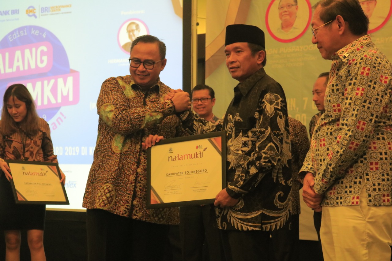 Bojonegoro Menerima Penghargaan ICSB Indonesia City Award 2019