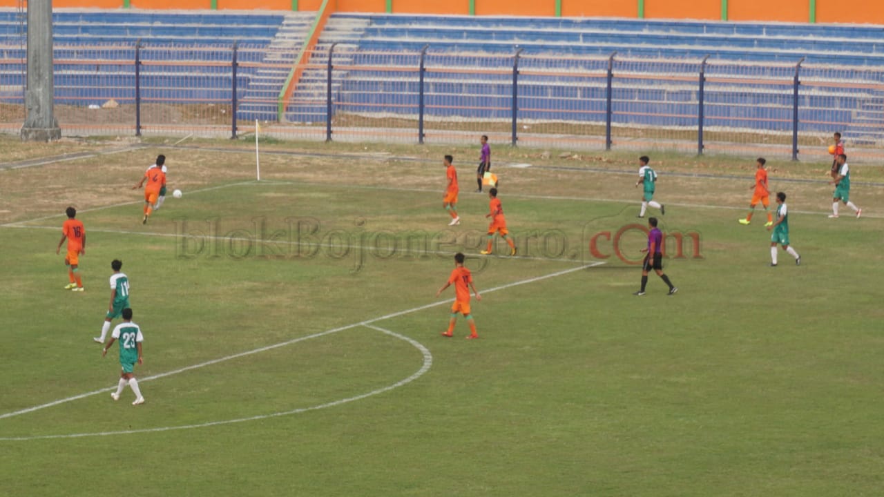 Babak Pertama Persibo Tertinggal 1-2  dari Bumi Wali FC Tuban