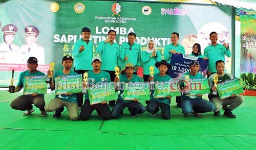 Inilah Juara Lomba Sapi Betina Produktif dan Gelar Panen Pedet 2019